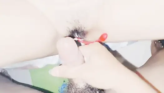 Crott eski karımın götünde