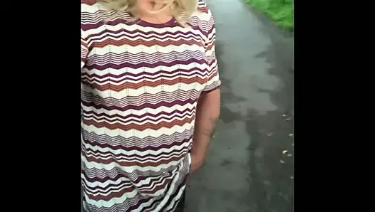 crossdresser açık azgın masturbasyon içinde külotlu çorap