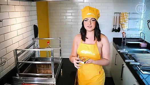 Hot Latinas Lesbians Cooking  - SFW