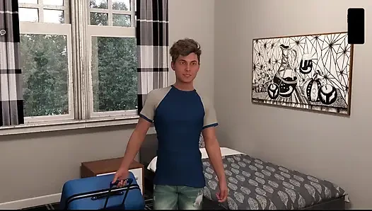 College Kings 20 ben ve Aubrey düz banyoda sikişirken yakalandık