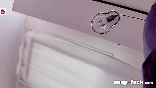 Mya & Candy amcık yemeyi ve üçlü sekste sikiliyor! Snap-fuck