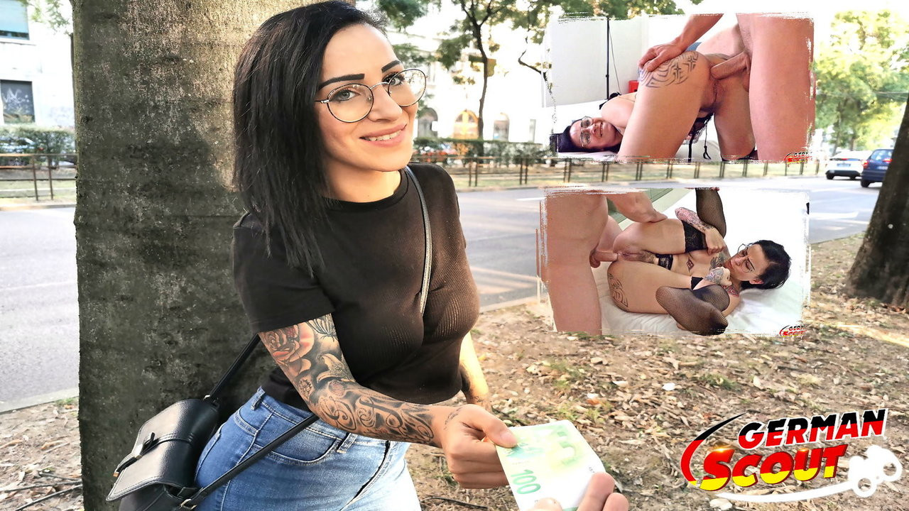 Alman izci - pikapta öğrenci natascha için ilk anal