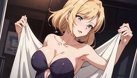 Ai tarafından oluşturulan porno video, üniversiteli bir kız kıdemli üniversiteli erkek arkadaşını aldattı ve sert sikildi