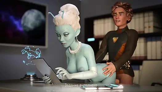 Başkalarıyla tüm seks sahneleri - uzay yolculuğu x