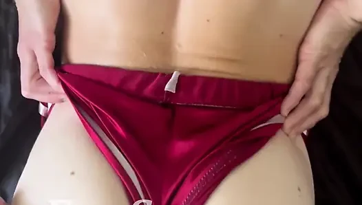 Seksi şortlu minyon pawg Eva Summers ile bakış açısı