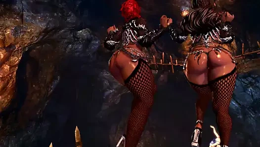 seksi koyu ten gon ganimet dans