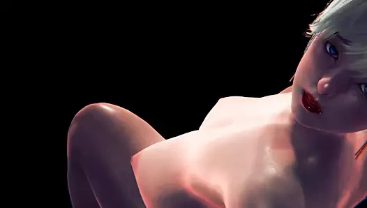 3d cg animasyon seks büyük memeler