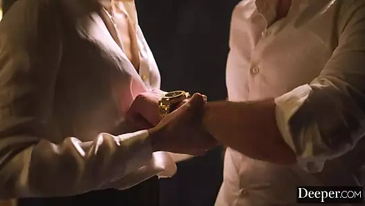 Daha derin. kurnaz hırsız alexis onu beladan sikikleri