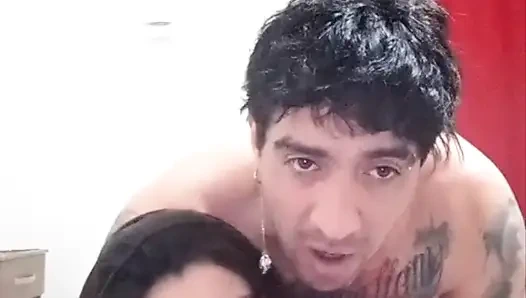 I fuck my stepdaughter in front of the camera on webcam