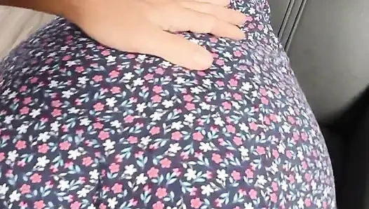 Kısa elbiseli büyük götlü domaltma