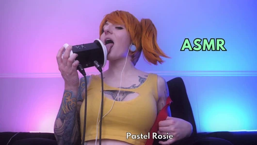 Sfw asmr - pastel rosie azgın orta yaşlı seksi kulak yalama - alt kız cosplay edepsiz konuşma - büyük memeli azgın kız fetişi