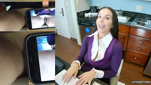 Kobe Lee - Secretary up the Skirt Behind the Scenes V
