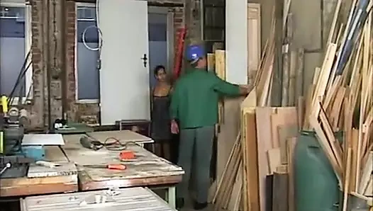 I want to surprise my boyfriend by giving him a good blowjob in secret while he works