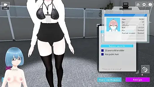 Cinsel yardım departmanını yönetmeye başlayalım! Demo Oyun 4