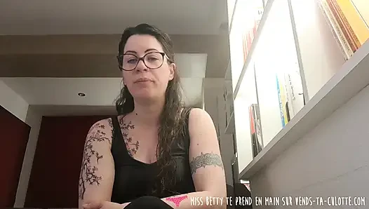 Vends-ta-culotte - Fransız dominatrix'in itaatkar adam için sert mastürbasyon talimatları