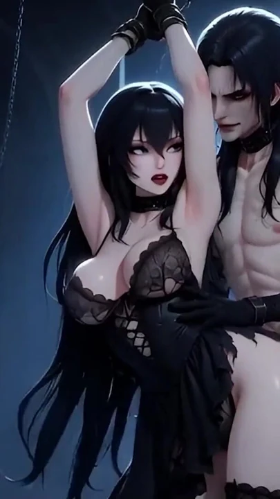 Vampir gotik fantezileri - hentai | Klip 3