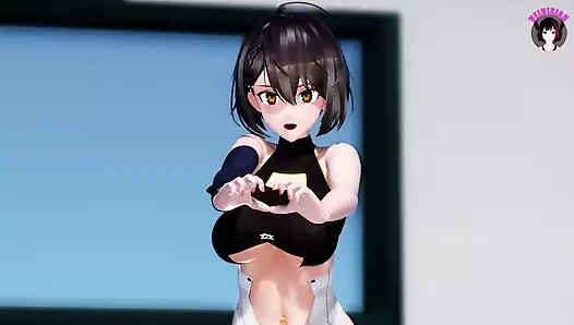 Balti - seksi dans + kademeli soyunma (3 boyutlu hentai)