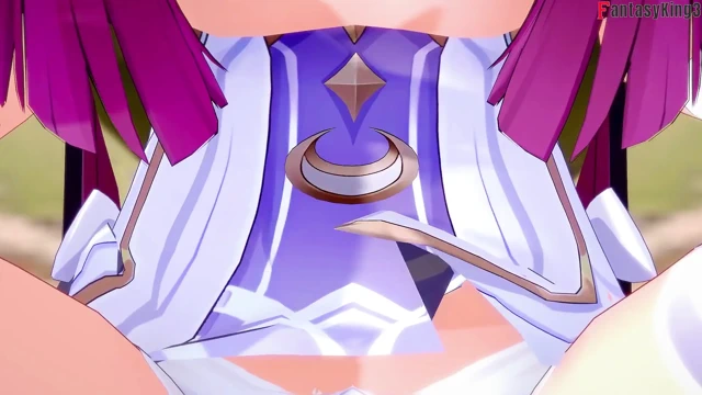 Columbina oral seks - Genshin Impact