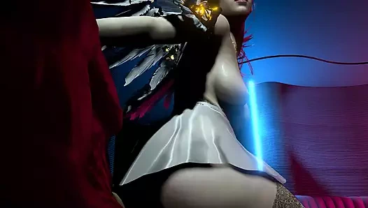 İnek melek kız gece kulübünde yarağa biniyor