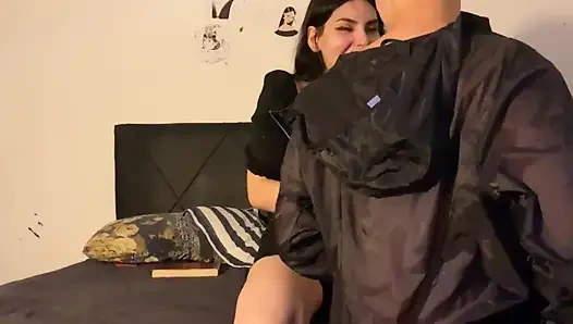 Real Couple, Fucking the Boss's Daughter - Intimate Moment