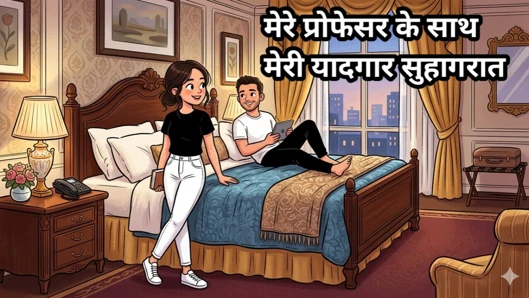 Meri aur meri profesör ka suhagrat ki chudai Profesör desi amcığımla unutulmaz düğün gecem