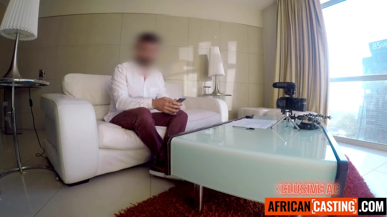 This THICK EBONY news reporter had a plan that included TIGHT ANAL to make it to America