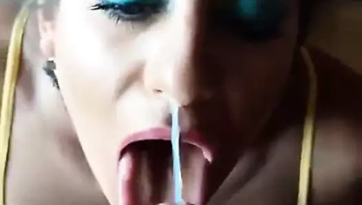 Yüze boşalma#5