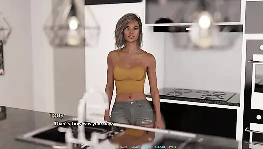 Tacos3-s3p2c - atlaamayacağın sahneler: bölüm 5 - Anne yaşlı bronzlaşma salonu personelini emiyor ve hepsini Tony'ye yeniden anlatıyor