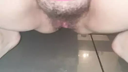 karısı iter dışarı damlayan anal