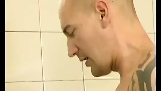 Tombul üvey nedds bir güçlü horoz