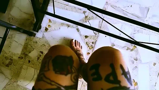 My Desk, My Rules, My Human Footstool