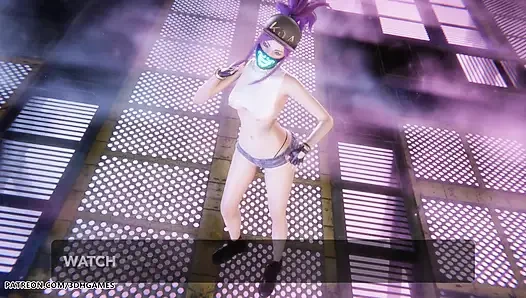 Aespa - armageddon - akali seksi striptiz