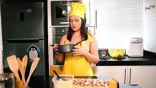 Hot Lesbian Latinas cooking - Part 3 - SFW