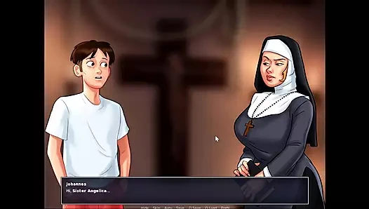 Yaz mevsimi efsanesi - johnnes Havva'nın amıyla oynadı ve ona bir handjob verdi