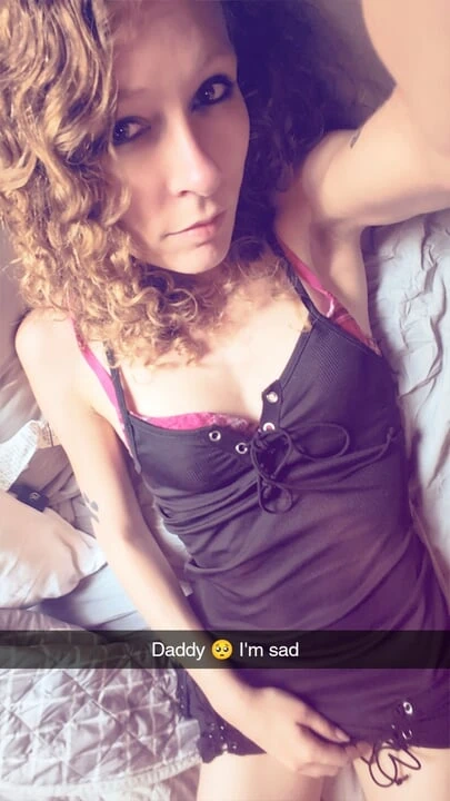 Cheating Curly Haired MILF Begs To Be Bred On Snapchat. Breeding Creampie Dirty Talk