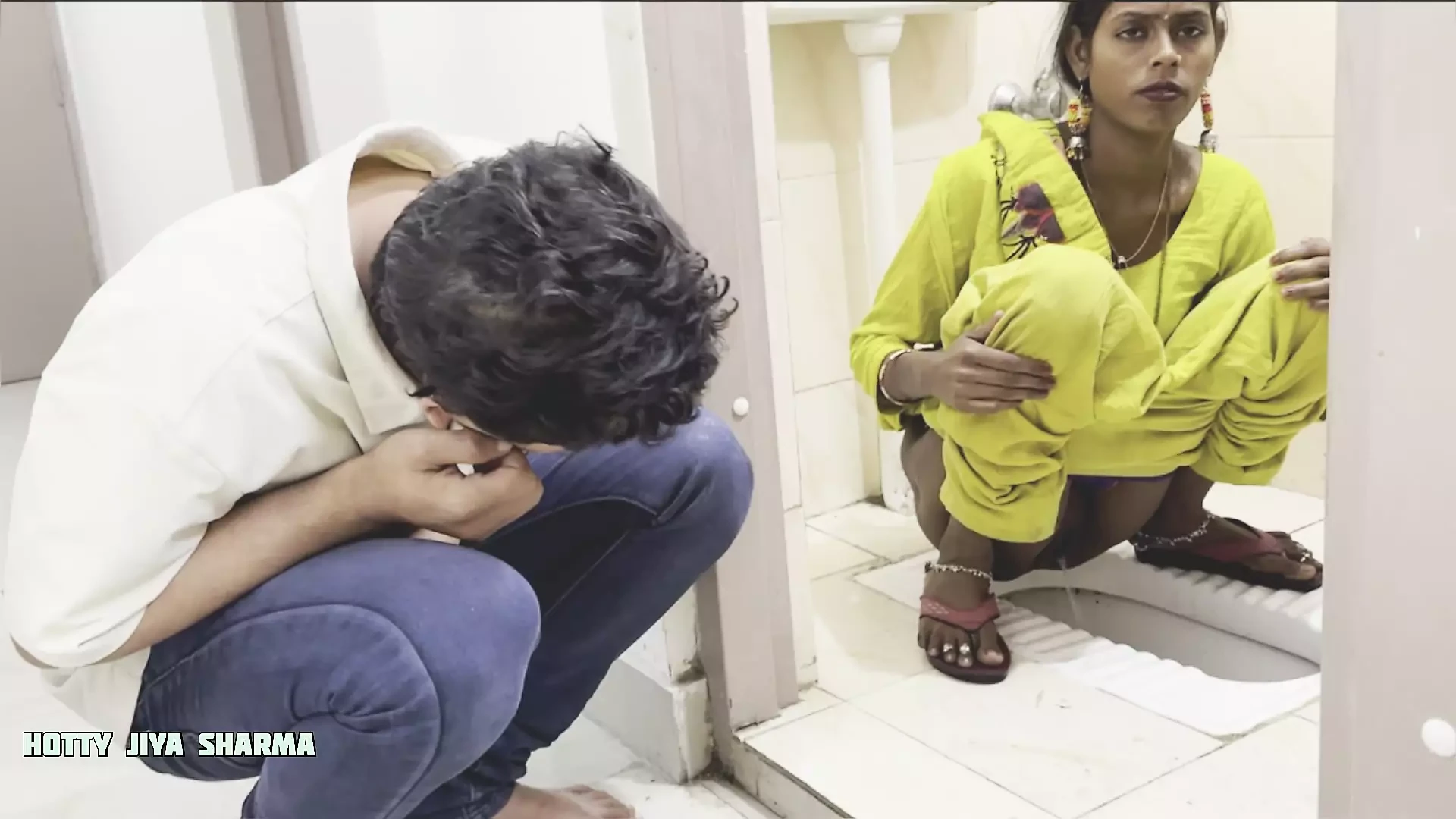 After Pissing in toilet Desi bhabhi fucking hard by neighbour Video Compilation
