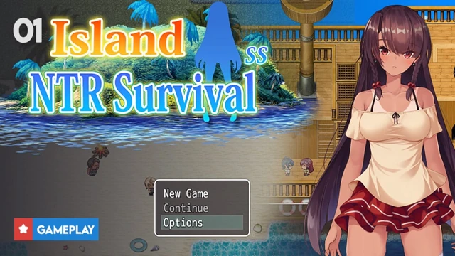 Island NTR Survival SS Oynanış Bölüm 1 - Adada 1 Kadın ve 5 Erkek