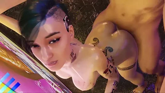 Judy alvarez - yağmurda dışarıda lanet