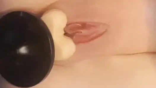 Makinemle yakın amcık ve göt sikişi