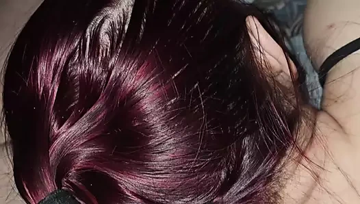 Üvey oğul yarağı çıkardı ve üvey annesinin ağzına koydu ve geldi