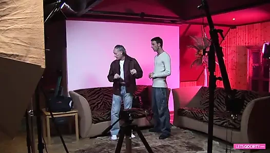 Gangbang anal for the horny big ass and hairy pussy MILF