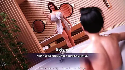 Orta yaşlı seksi kadın spa randevu gösterisi - gözlüklü orta yaşlı seksi kadın