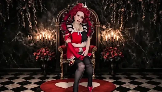 Kraliçenin fetiş baskısına itaat et