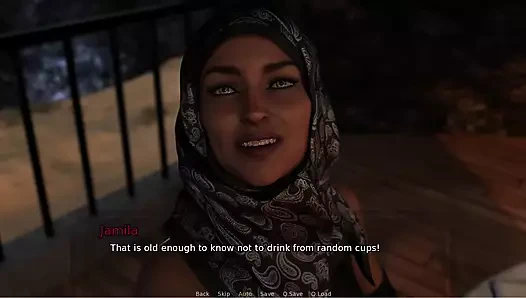 Büyükannenin evi #87 - Jasmine Thomas'a sakso çekti ve sikildi... Thomas elle muamele çekiyor...