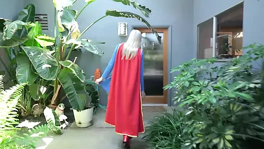 Süper kız poison ivy'ye karşı - lezbiyen baştan çıkarma