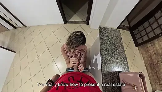 Bir emlakçının mülk satmak için gideceği uzunluklar.