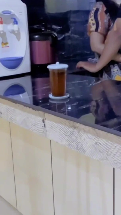 Powerful moment from "Innocent housekeeper seduced by boss when mistress is out of town"