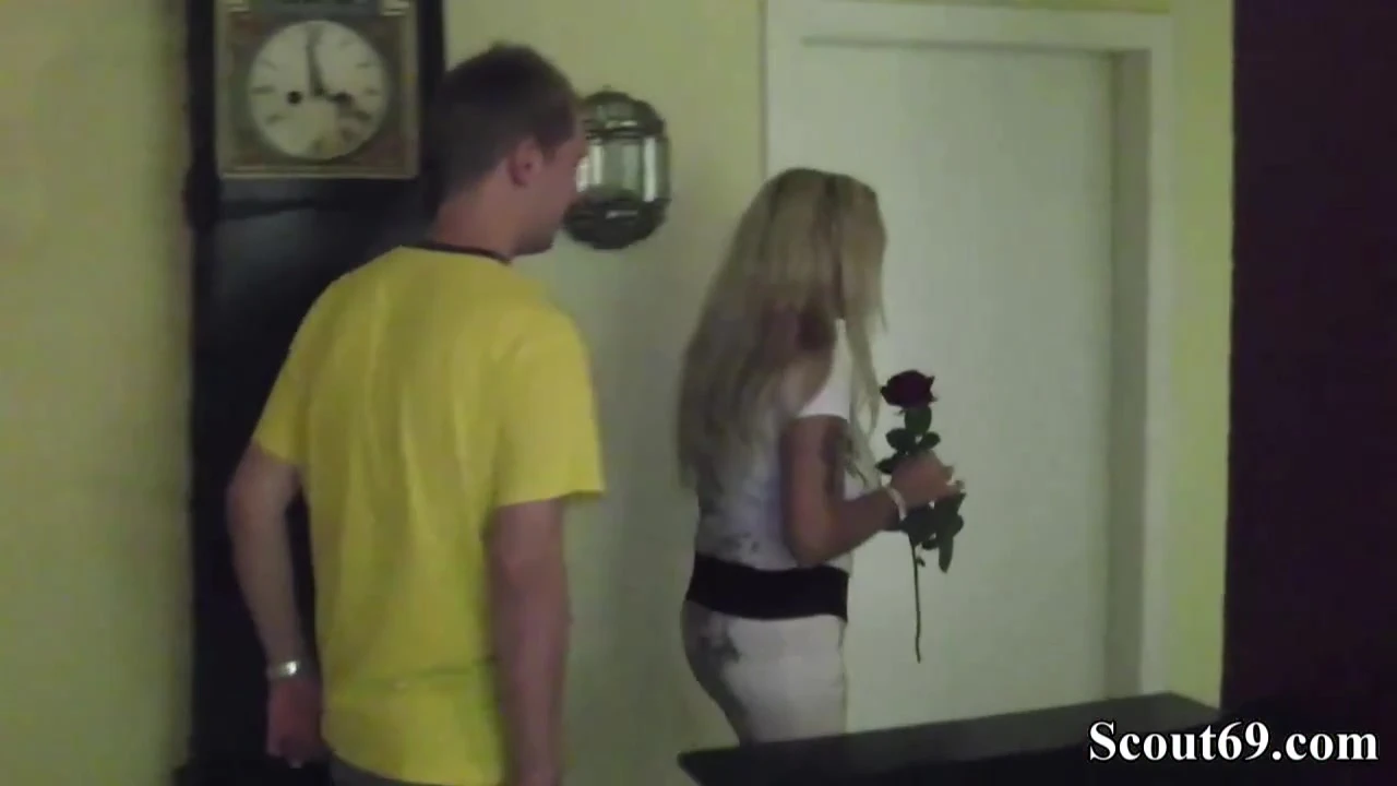 German Milf Teach Young Step-Son to Fuck and Lost Virgin