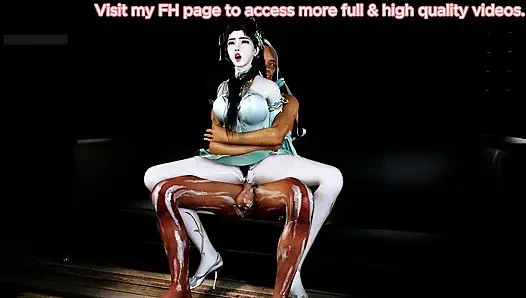 Cyber Girl with Booty Powers- 3D Animation Hentai