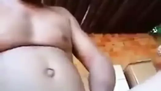 Punhetinha do papai em casa